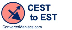 CEST to EST Converter .